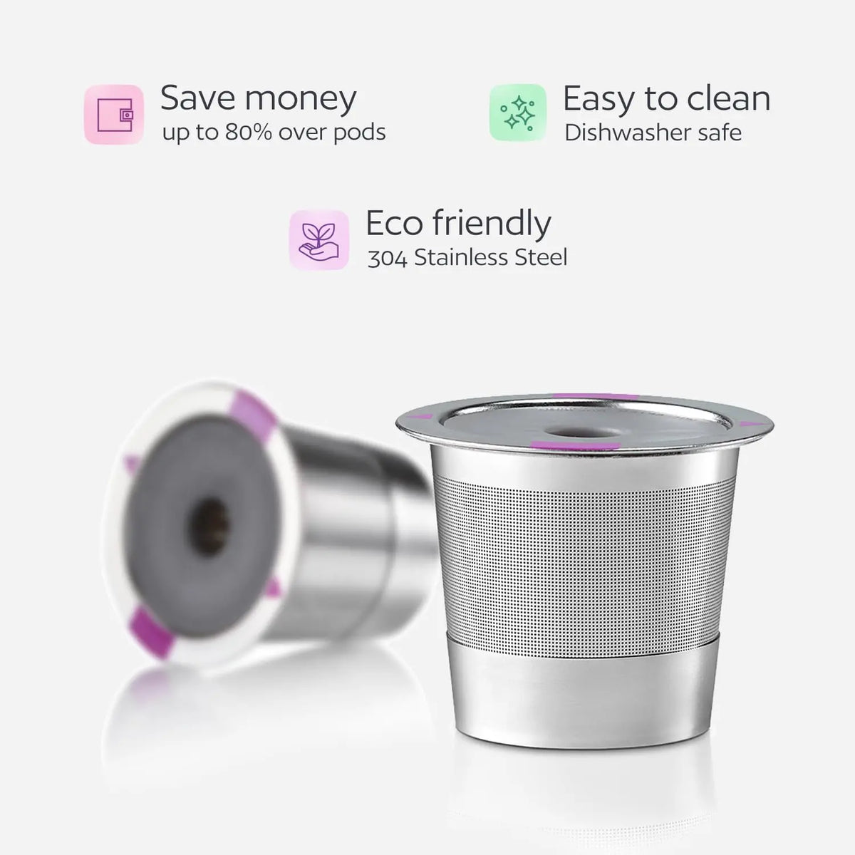 Eco-Friendly Stainless Steel K-Cups™