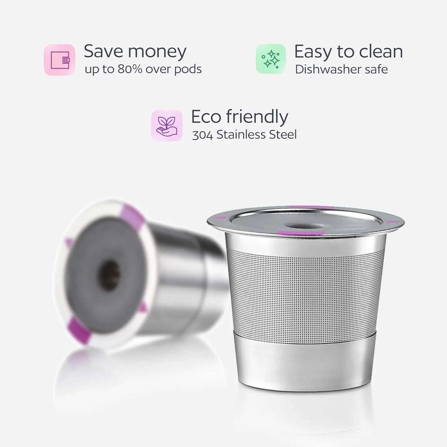 Eco-Friendly Stainless Steel K-Cups™