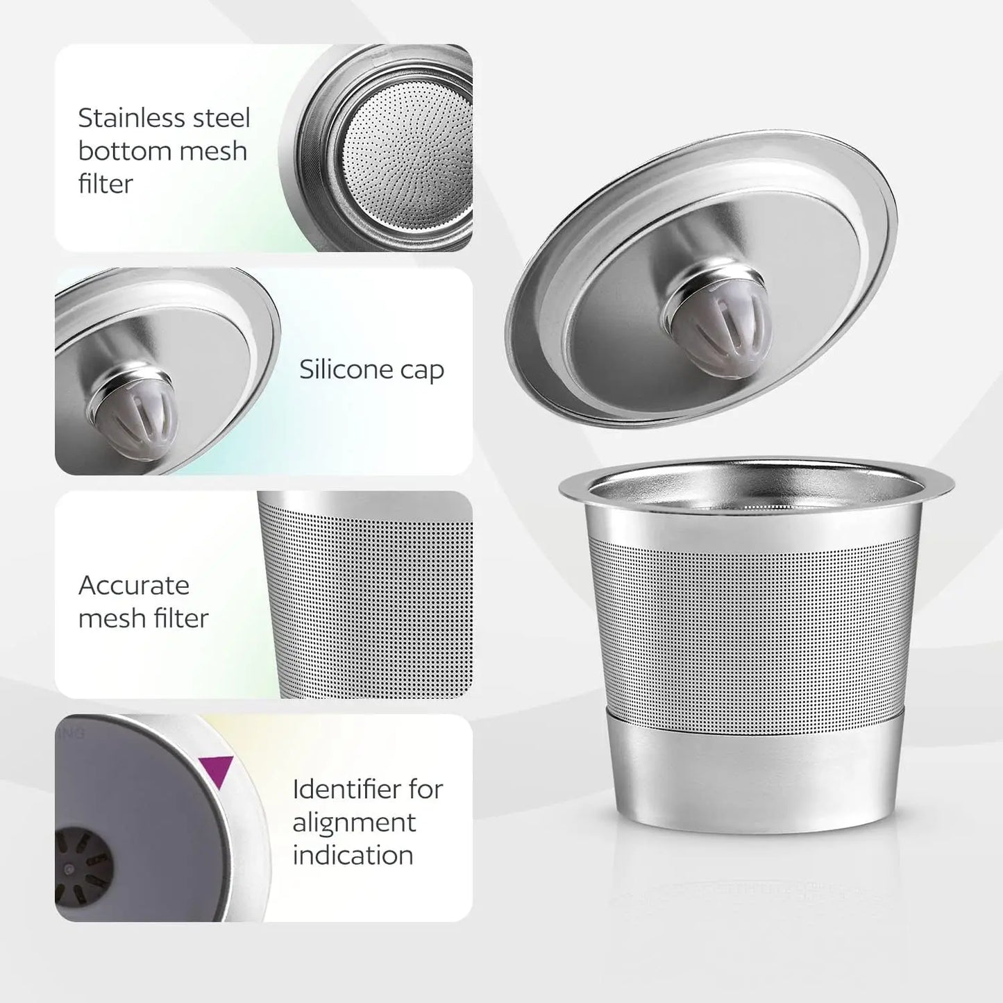 Eco-Friendly Stainless Steel K-Cups™